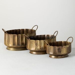 Refroidisseur de vin en métal forme de seau décor à la maison de haute qualité dessus de table bar hôtel utilisé meilleure vente - Product Image 5