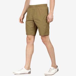 Pantalones cortos de algodón pesados de alta calidad para hombre, ropa de hombre, pantalones cortos de color sólido con cintura elástica, estilo callejero, OEM - Product Image 4