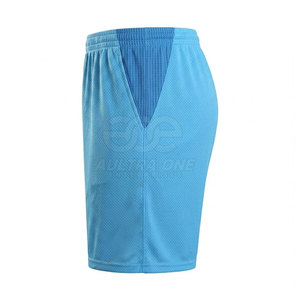 Shorts de basketball sportifs pour hommes, best-sellers, couleur unie, 100 % polyester, légers, séchage rapide, haute qualité, avec cordon de serrage - Product Image 6