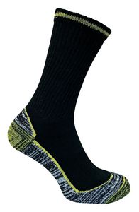 <b>Men's</b> Winter Work <b>Socks</b> Breathable Heavy-Duty Cushioned Sole Cotton/Wool Anti-Slip and Anti-Bacterial Features No Show Quick Dry - Product Image 4