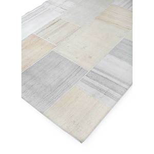 Tapis en laine noué à la main Provenance Ivory Pae-3691 9x12, motif patchwork puzzle, pour la décoration de la maison, du salon et des couloirs - Product Image 2