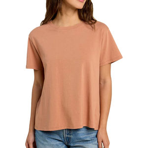 2024 New Arrival High Quality Branded Plus Size Women's Quick Dry Fitness <b>Tshirt</b> Cotton Polyester Embroidered <b>Tshirt</b> for Casual - Product Image 1