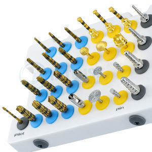 Kit de 29 Piezas de Fresas para Implantes Dentales, Disco de Sierra Ósea, Fresas con Recubrimiento de Diamante, Fresas Manuales de Acero Inoxidable con Certificación CE - Product Image 5