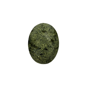 Pierre précieuse en serpentine verte ovale taille émeraude naturelle de haute qualité, taille personnalisée - Product Image 1