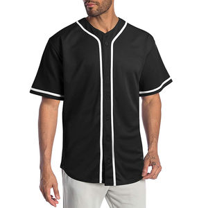 Maillot de baseball pour homme en tissu respirant, antibactérien, à séchage rapide, anti-UV, impression personnalisée, 100% autre matière, vente en gros - Product Image 1