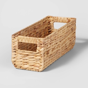 Cestas de jacinto de agua ecológicas a buen precio, cestas tejidas para la organización del hogar y la oficina. - Product Image 2