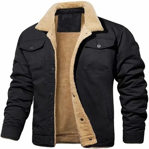 Chaquetas de cuero de invierno informales de fabricante pakistaní para hombre Procesamiento de punto de piel de oveja impermeable bajo MOQ - Product Image 6