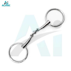 ALMAC Mèche professionnelle à double articulation réutilisable pour un contact équilibré et un confort du cheval dans tous les styles d'équitation - Product Image 2