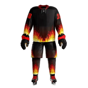 Nouvel arrivage d'uniforme de hockey sur glace personnalisé unisexe Meilleur matériau quantité minimale de commande bas! - Product Image 5