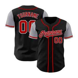 Maillots de Baseball Cheer entièrement sublimation boutons d'impression sur mesure avec des noms différents sur l'uniforme bas quantité minimale de commande prix bon marché pour les enfants - Product Image 4