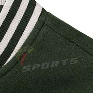 Veste de baseball longue en satin chenille 4XL de haute qualité pour hommes, respirante, design universitaire, tissu polaire d'hiver, état neuf - Product Image 3