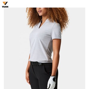 Vente en gros de t-shirts polo avec logo personnalisé pour femmes chemises polo à manches courtes pour femmes robe de golf t-shirt polo robe pour femmes - Product Image 2