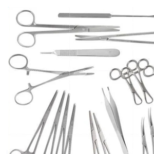 Instrumental Quirúrgico Manual de Acero Inoxidable Personalizado de Alta Calidad, Juego Quirúrgico Básico Completo, Reutilizable, con Certificación CE - Product Image 2