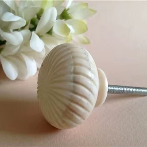 Eco-Friendly Modern Home and Hotel Furniture <b>Knobs</b> Natural Bone <b>Door</b> Handle Handmade Carved Elegant and Unique Design - Product Image 2