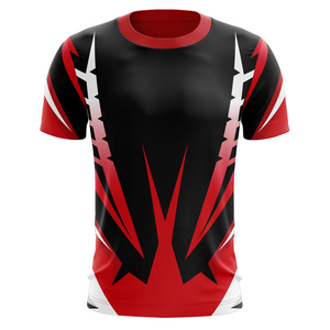 Camiseta Casual para Hombre con Logotipo Personalizado por Sublimación, Mezcla de Poliéster/Algodón, Secado Rápido, Ligera, Transpirable, Estilo Hip Hop, Servicio OEM de Alta Calidad - Product Image 6