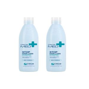 Shampoo Cecemed Stop per perdita di capelli 300 ml confezione da 2