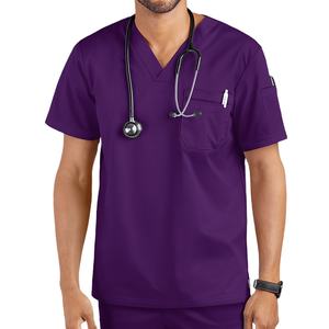 Conjuntos de uniformes médicos de enfermería, uniformes médicos de enfermería, uniformes de clínica, tops de manga corta - Product Image 6