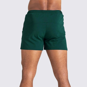 2025 pantalones cortos deportivos de algodón para gimnasio de calle para hombre, cómodos pantalones cortos de chándal de felpa francesa con patrón sólido personalizado OEM - Product Image 3