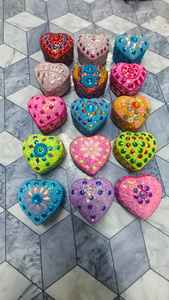 Custom Made Round Shaped Lacquer Wedding <b>Favor</b> Pill <b>Boxes</b> Assorted Sizes Shapes and Colors for Use in Wedding Give Aways - Product Image 2