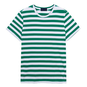 Camiseta de Manga Corta para Hombre, Cuello Redondo, 100% Algodón de Alta Calidad, Tejido de Punto, Ecológica, Transpirable, con Logotipo OEM, Lisa - Product Image 6