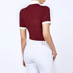 Service OEM Meilleures ventes Chemises d'équitation pour femmes Nouveau design Marque privée Imperméable Respirant Polyester En stock - Product Image 2