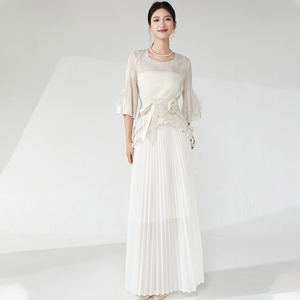 <strong>New</strong> Arrival 2025 Evening <strong>Dresses</strong> Women Lady Elegant High Quality Designer Plus Size Tops and Skirts Stretch <strong>Dresses</strong> - Product Image 5