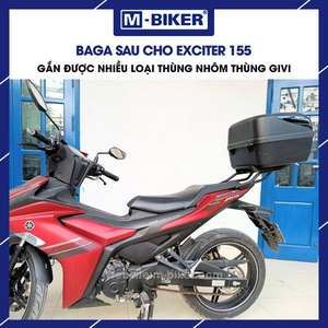 Portaequipajes Trasero de Acero de Alta Gama M-Biker Exciter 155 - Product Image 6