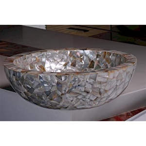 Tazón Grande para Servir Chocolate de Nácar, Diseño Maravilloso, Tazón para Comida de Mesa, Resistente al Calor, Duradero, para Fiestas y Bodas - Product Image 2