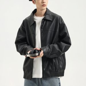 Trendy Varsity College Moda Prendas de abrigo Estilo moderno Comodidad Ajuste cálido Elección perfecta para chaquetas de hombre - Product Image 1