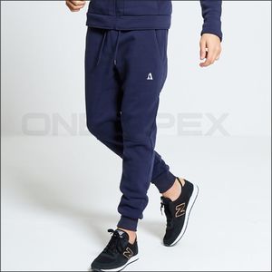 ชุดวอร์มผ้าฟลีซของผู้ชายชุดวิ่งออกกำลังกายมีฮู้ดและกางเกงผ้าคอตตอนพิมพ์โลโก้ออกแบบได้ตามต้องการ - Product Image 4