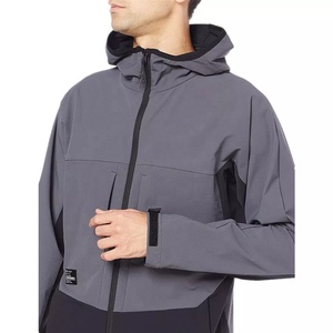 Custom Man Canvas Winter Softshell <b>Jacket</b> Windproof <b>Waterproof</b> Breathable Plus Size Outdoor Sport Coat Camping Hiking Front - Product Image 4
