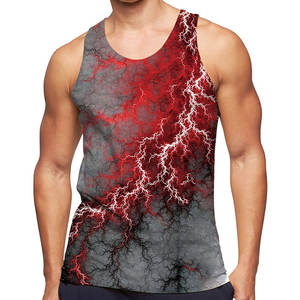 2023 O-Neck <b>Men's</b> Fitness Tank Top Quick Dry Cotton Gym Clothing Summer Muscle <b>Vest</b> Workout Sports Singlets Casual Breathable - Product Image 1