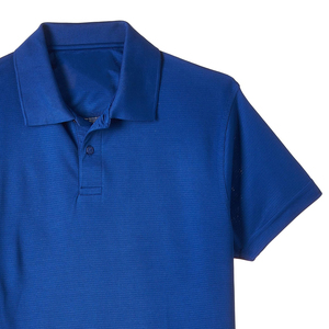 Camiseta de Golf para Hombre, de Alta Calidad, Ligera, Antiarrugas, de Manga Corta, Viscosa/Algodón, Absorbe la Humedad, Color Sólido - Product Image 3