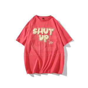 Coupe classique hommes bouffée impression t-shirt 3D Texture Street Style graphique t-shirt hommes bouffée imprimé t-shirt - Product Image 3