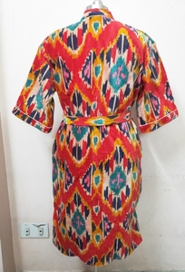 Peignoir pour femmes Robe kimono en velours Robe indienne longue en velours Peignoir kimono unisexe en velours Peignoirs luxueux pour femmes - Product Image 6