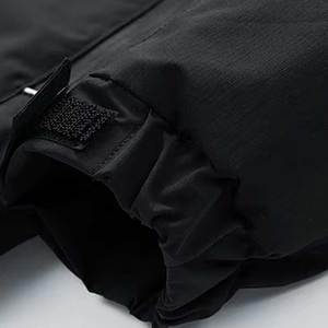 Veste matelassée légère en toile pour homme Custom Plus, hiver, avec col montant, coupe-vent réversible, style tendance - Product Image 5