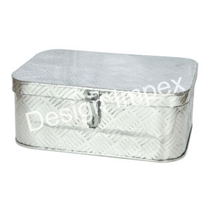 Boîte de rangement de garage Grandes boîtes élégantes de forme rectangulaire Meilleur pour la promotion Vente à chaud Nouvelle arrivée Bidon d'essence en fonte d'aluminium - Product Image 6