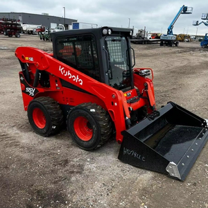 Roue Kubota SSV75 haute performance Skid Steer Machine puissant matériel de construction chat hydraulique engins de terrassement - Product Image 2