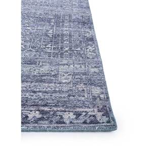 Tapis en laine noué à la main Thyme Blue AKWL-1134 (Cs-03) Grand tapis à motif abstrait pour la décoration de la maison, du salon et du couloir - Product Image 4