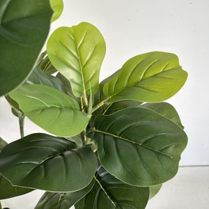Arbre artificiel Ficus Lyrata – Grande plante d'intérieur à feuilles larges 120/150/180 cm (210 cm disponible) - Product Image 3