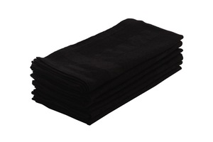 100% ensemble de serviettes en satin de coton à séchage rapide serviette en lin solide blanc tissé pour la maison hôtels restaurants utilisation durable de la cuisine - Product Image 5