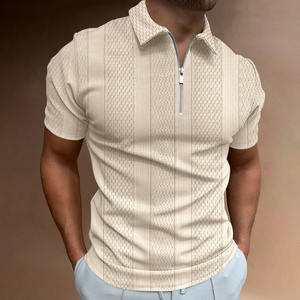 Polo para Hombre, Diseño Veraniego con Botones y Cierre, Secado Rápido, Alta Calidad, para Bordado de Logotipo Personalizado - Product Image 4