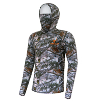 Offre Spéciale chemises de chasse à séchage rapide personnalisées impression camouflage respirant confort chasse randonnée chemises pour hommes femmes