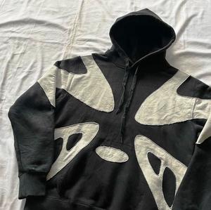 Men's <b>Trendy</b> Wholesale Printed Embossed <b>Hoodies</b> Unisex Custom Embossed Sweatshirt Loose 3d Embossed Hoodie - Product Image 3