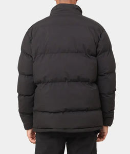 Veste surdimensionnée d'hiver de haute qualité pour hommes couleurs unies logo personnalisé épais imperméable à l'eau - Product Image 3