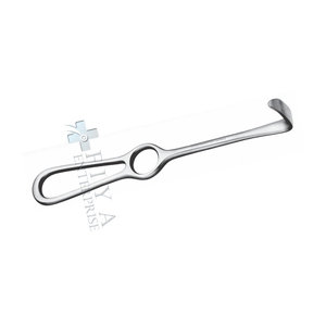 Langenbeck Retractor 10 mm Ancho X 28 mm Oral Quirúrgico Manual Instrumento Material de acero Base de instrumentos quirúrgicos - Product Image 2