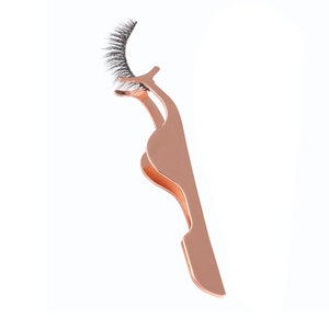 แหนบติดขนตาปลอมทำจากสเตนเลสสตีลอุปกรณ์ความงามตามสั่ง - Product Image 5