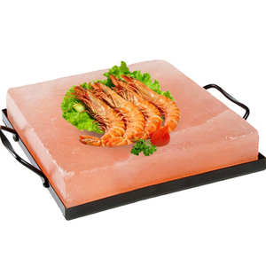 Vente chaude 100% naturel sel rose de l'Himalaya cuisson dalle plateau en fer carreaux 12x fabricant en gros artisanat naturel - Product Image 3