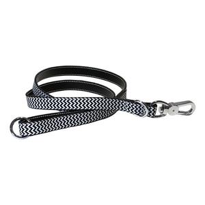 Correa ajustable a rayas de cuero genuino para mascotas, elegante, moderno, diseño personalizado, correa de muñeca, duradero, cómodo, Collar personalizado - Product Image 4