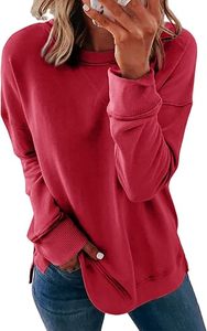 เสื้อสเวตเชิ้ตแนวสตรีทโอเวอร์ไซส์ใส่สบายทรงหลวมใส่สบาย - Product Image 5